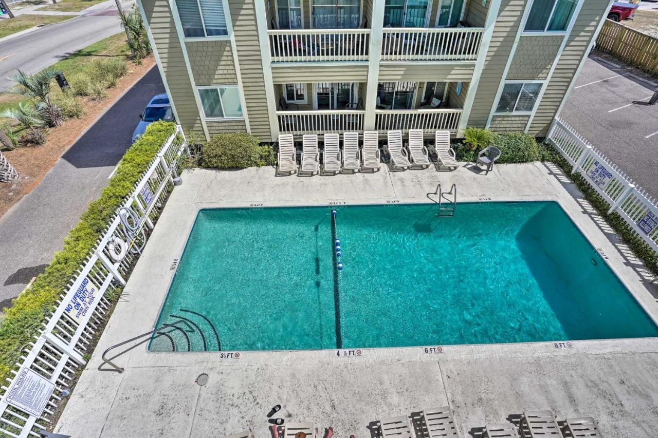 Isle Of Palms Condo With Pool Access Walk To Beach! Esterno foto